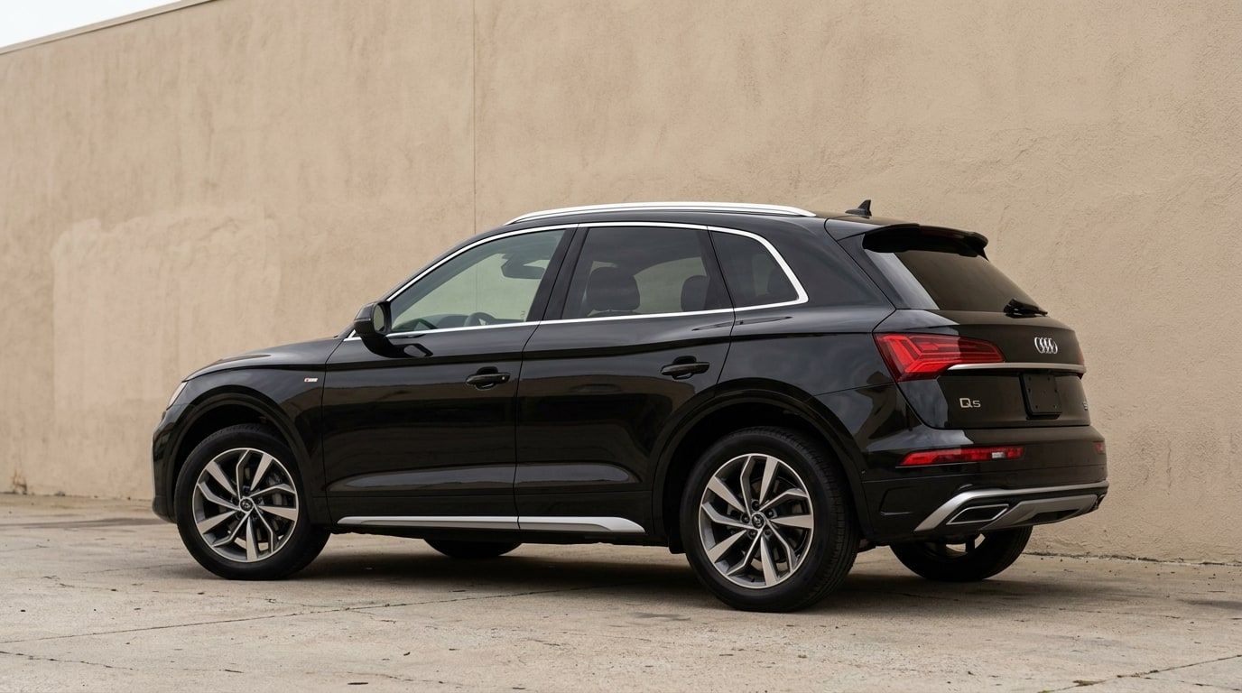 Black Audi Q5, photo 2 of 3