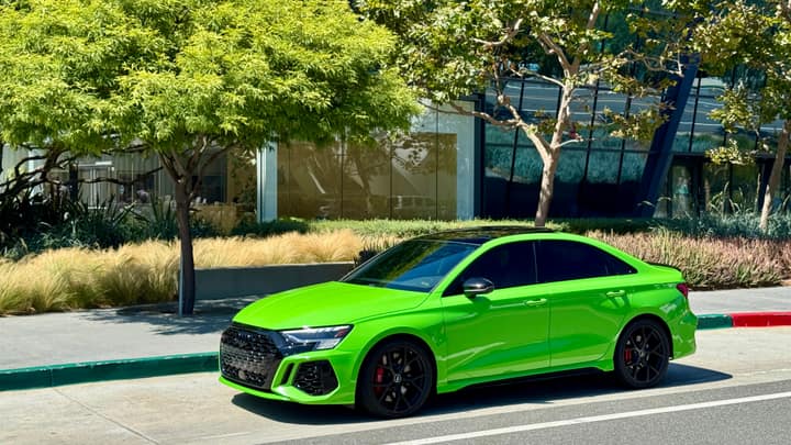 Audi RS 3 rental in Los Angeles