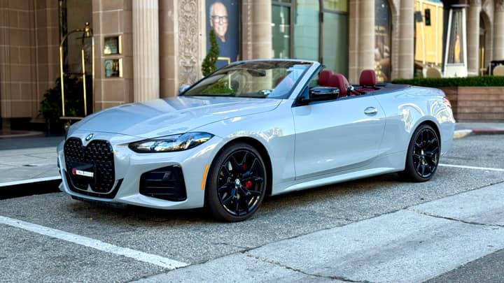 BMW 430i Convertible rental in Los Angeles