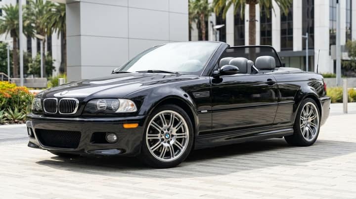 Black BMW M3 Convertible