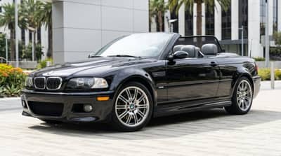 BMW M3 Convertible Black rental in Los Angeles
