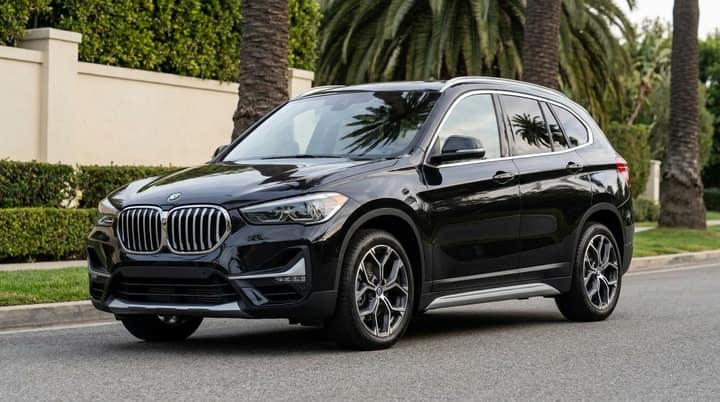 Black BMW X1