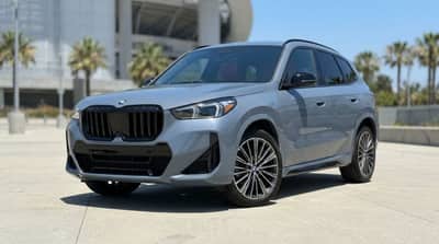 BMW X1 Grey rental in Los Angeles