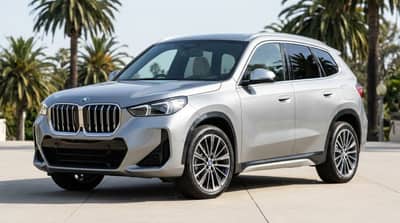 BMW X1 Silver rental in Los Angeles