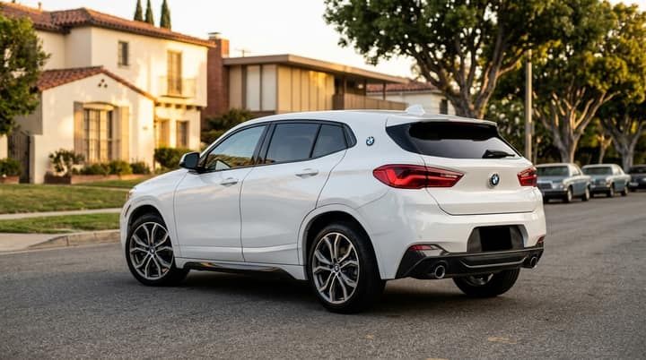 White BMW X2 rental in Los Angeles — photo 2