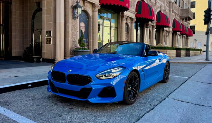 BMW Z4 rental in Los Angeles