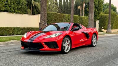 Chevrolet Corvette Convertible rental in Los Angeles