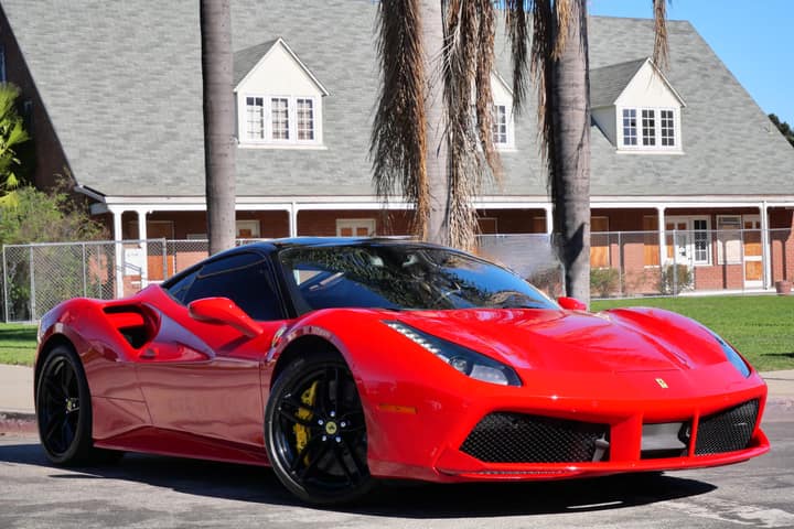 Ferrari 488 GTB rental in Los Angeles