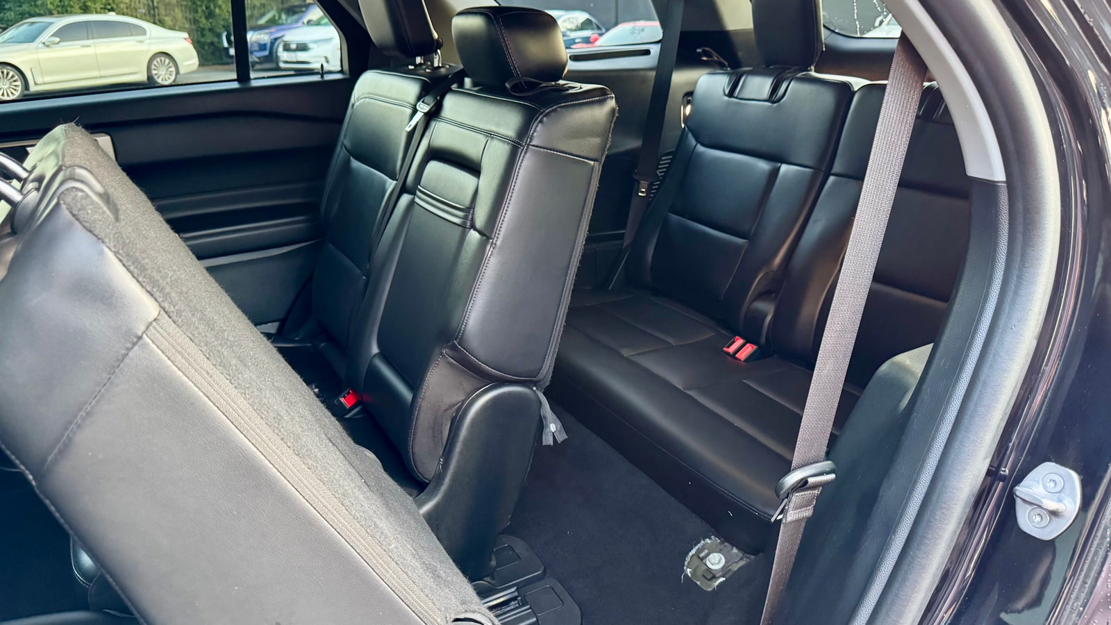 Second row seats of the Ford Explorer
