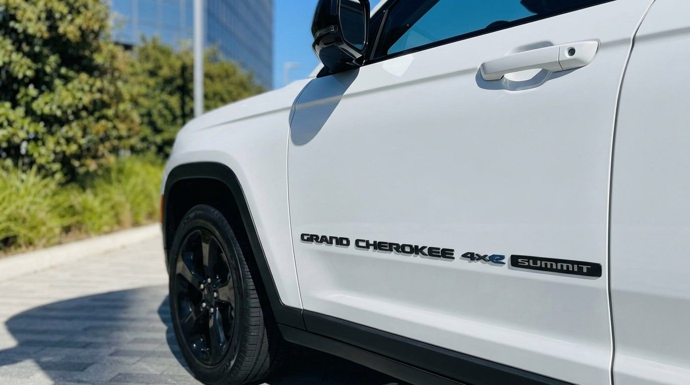 White Jeep Grand Cherokee, photo 3 of 3