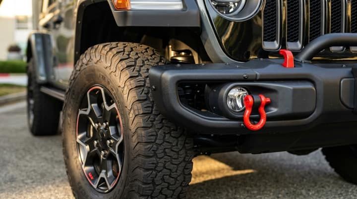 Grey Jeep Wrangler rental in Los Angeles — photo 3