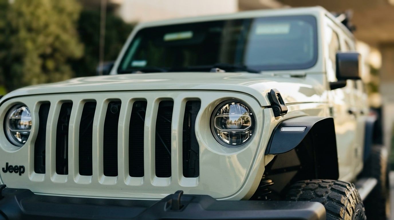 Sage Green Jeep Wrangler, photo 3 of 3