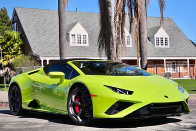 Lamborghini Huracan Evo Spider rental in Los Angeles
