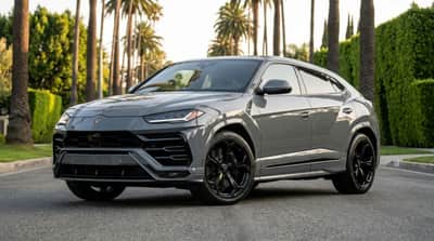 Lamborghini Urus Grey rental in Los Angeles