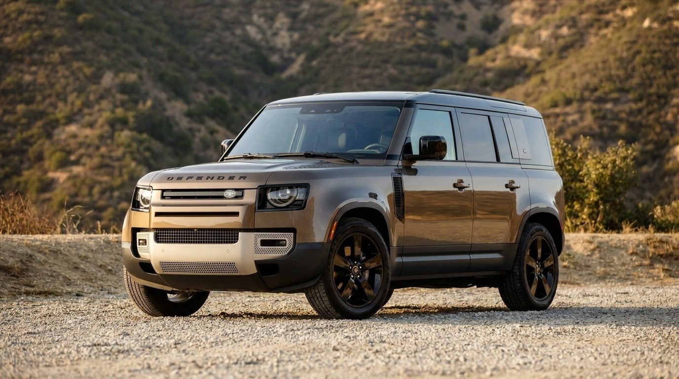 Bronze Land Rover Defender, photo 1 of 6