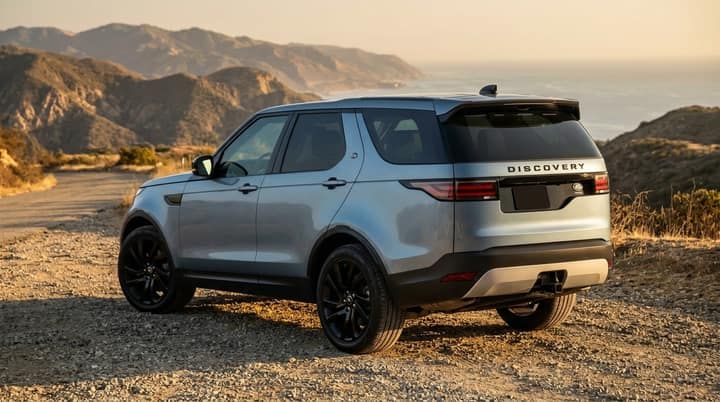 Silver Land Rover Discovery rental in Los Angeles — photo 2