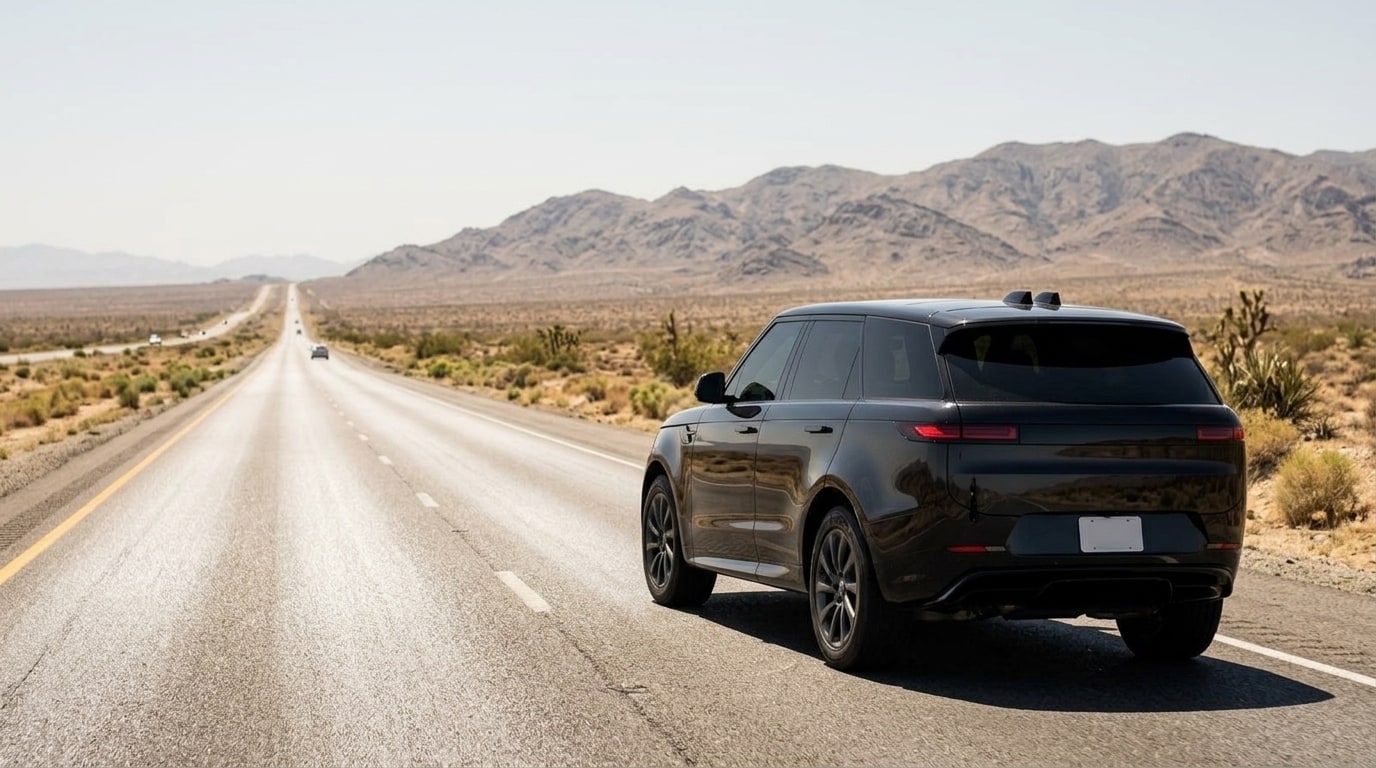 Can You Drive a Rental Exotic From Los Angeles to Las Vegas? The Rule, Then the Road