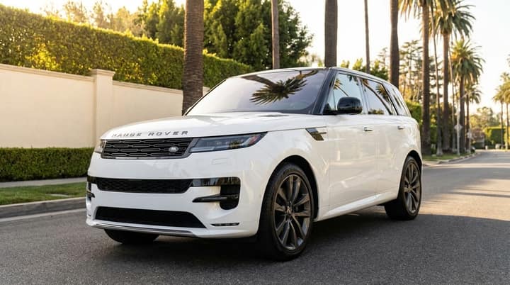 Range Rover Sport rental in Los Angeles