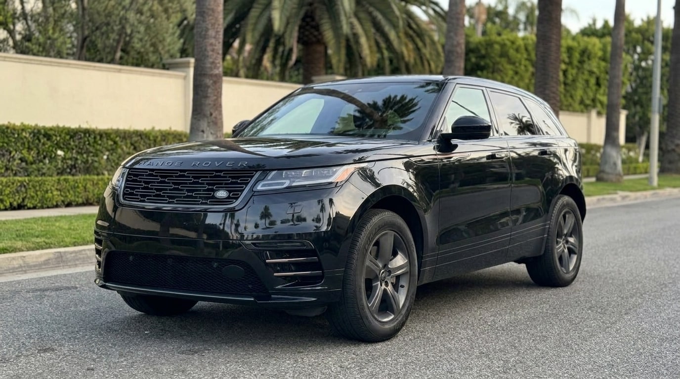 Black Land Rover Range Rover Velar, photo 1 of 6