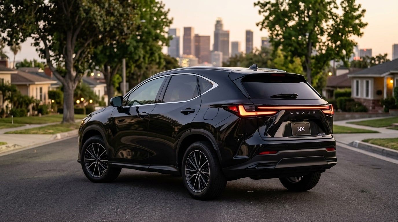 Black Lexus NX, photo 2 of 3