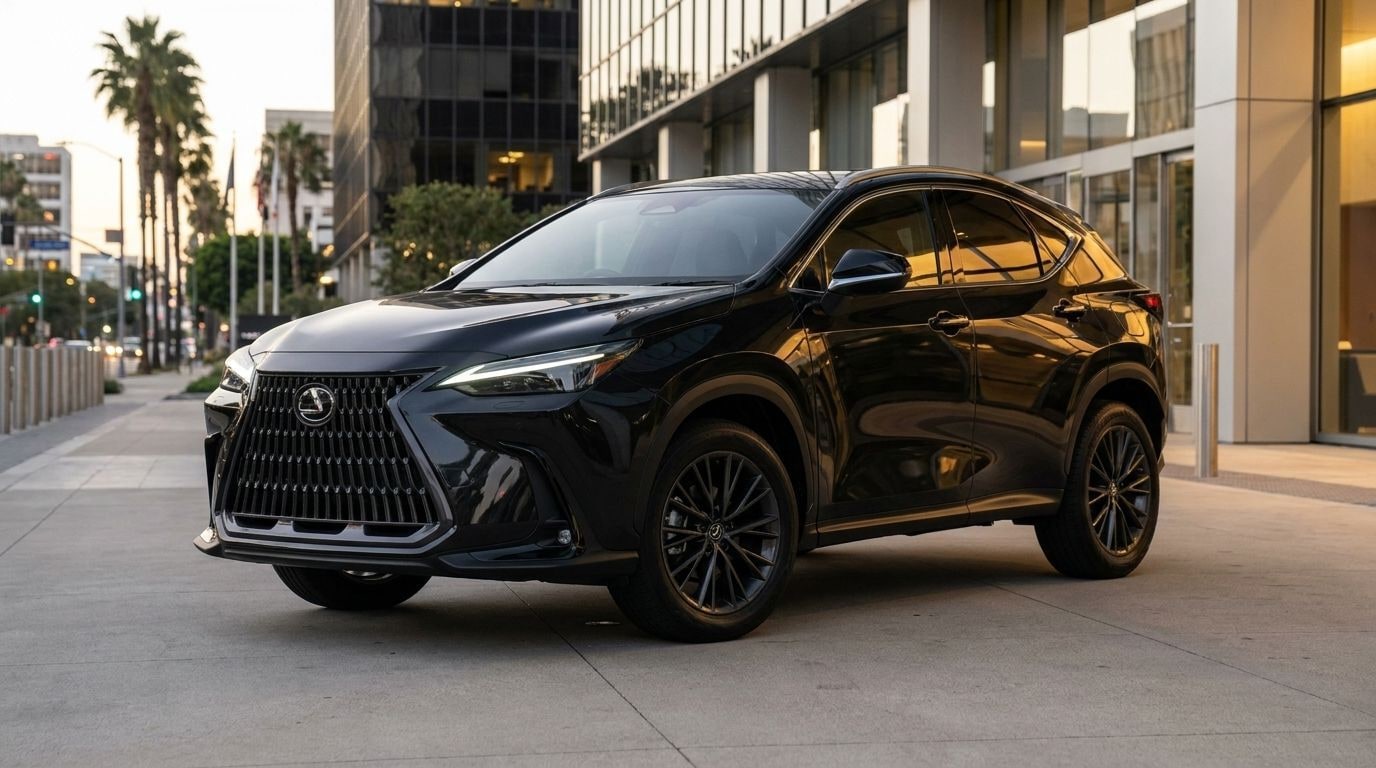 Black Lexus NX, photo 1 of 3