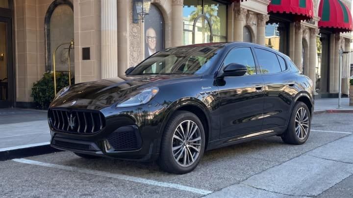 Black Maserati Grecale rental in Los Angeles