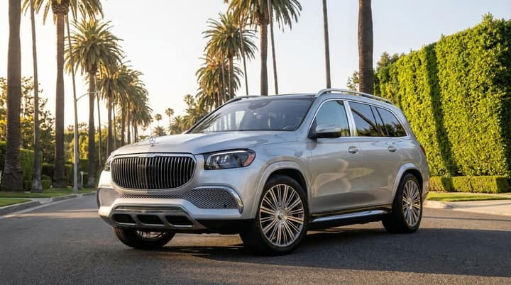 Maybach GLS 600 rental in Los Angeles