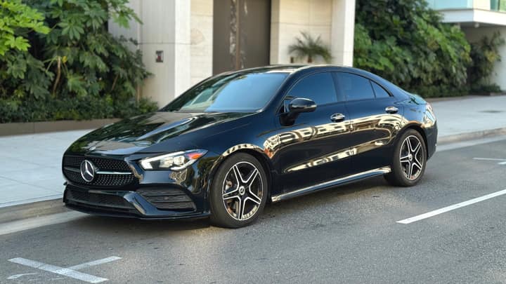 Mercedes CLA 250 rental in Los Angeles