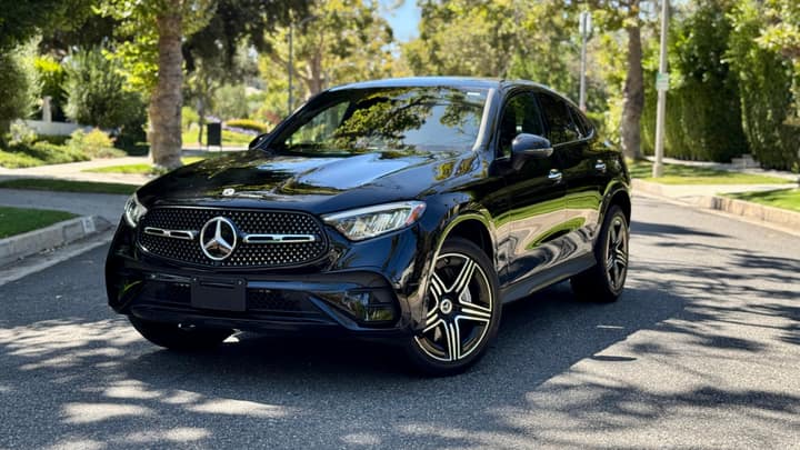 Mercedes GLC rental in Los Angeles