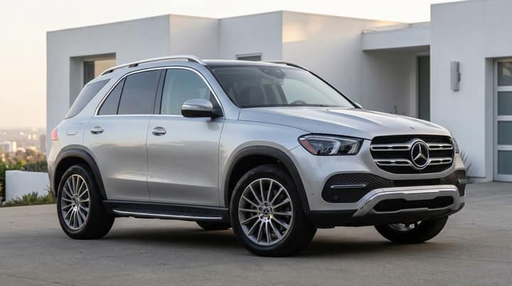 Mercedes GLE rental in Los Angeles