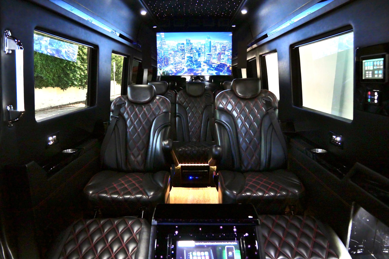 Mercedes Sprinter for weddings in Los Angeles