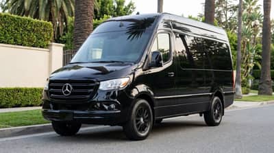 Mercedes Luxury Van rental in Los Angeles