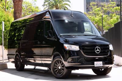 Mercedes Luxury Van rental in Los Angeles