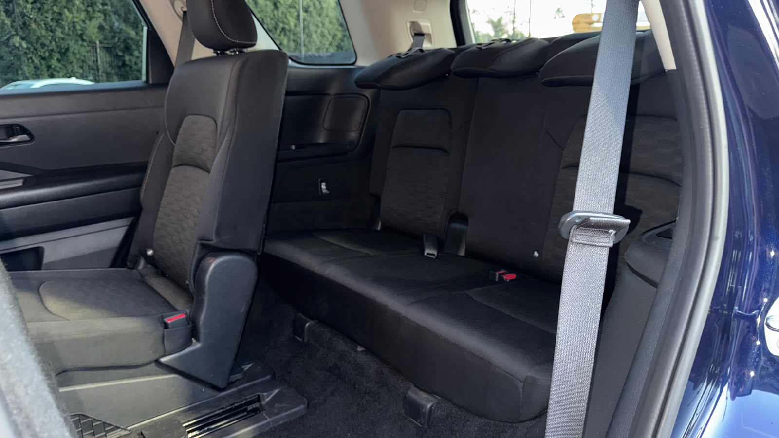 Third row seats of the Nissan Pathfinder