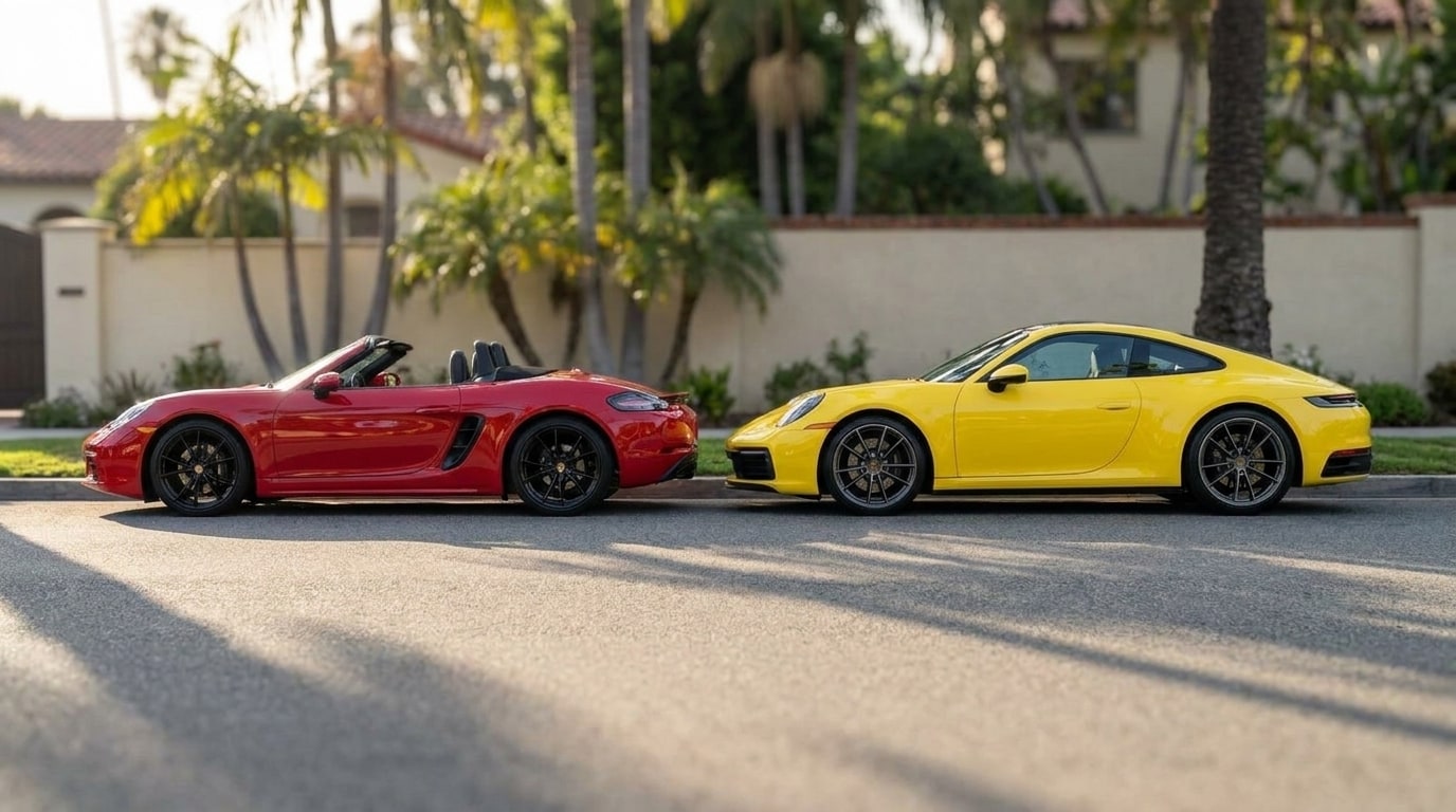 Boxster vs 911: What the Extra Money Buys, and Which One to Take