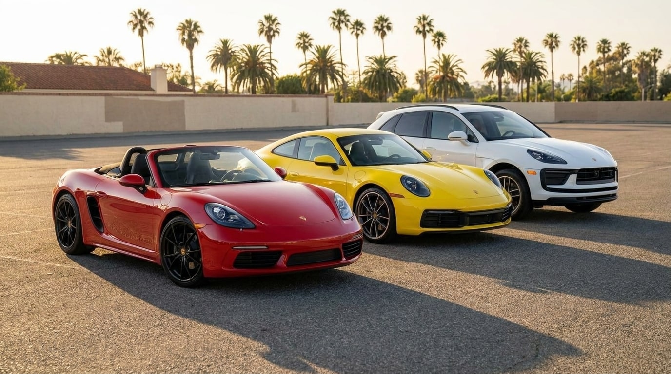 Porsche Models Explained: Which One Fits Your Week in Los Angeles