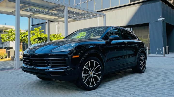 Porsche Cayenne Coupé rental in Los Angeles