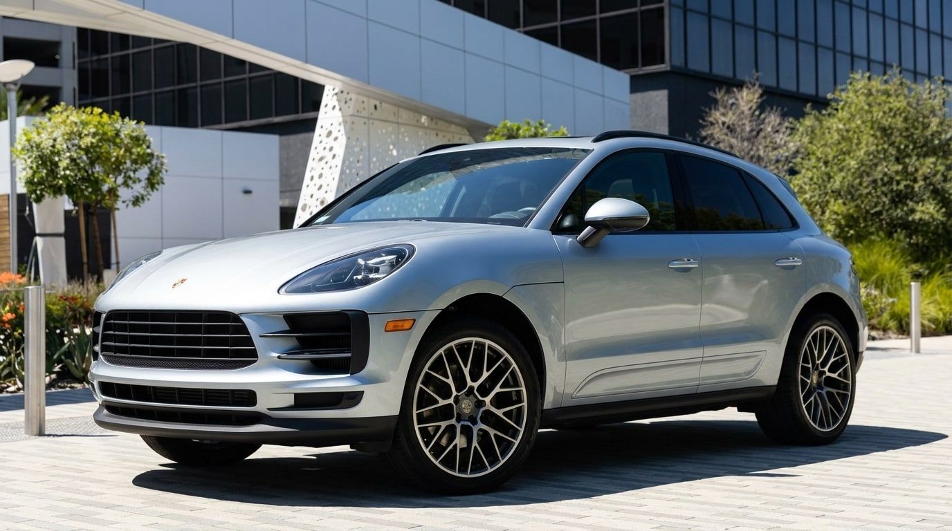 Silver Porsche Macan, photo 1 of 6