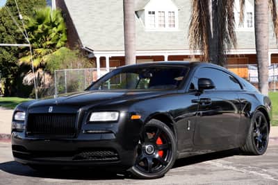 Rolls-Royce Wraith Black rental in Los Angeles