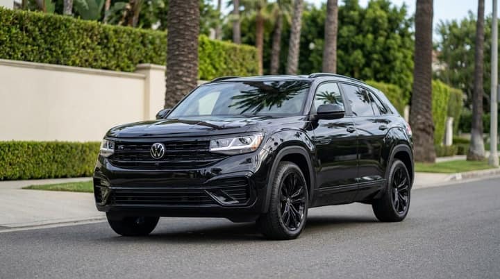 Black Volkswagen Atlas Cross Sport