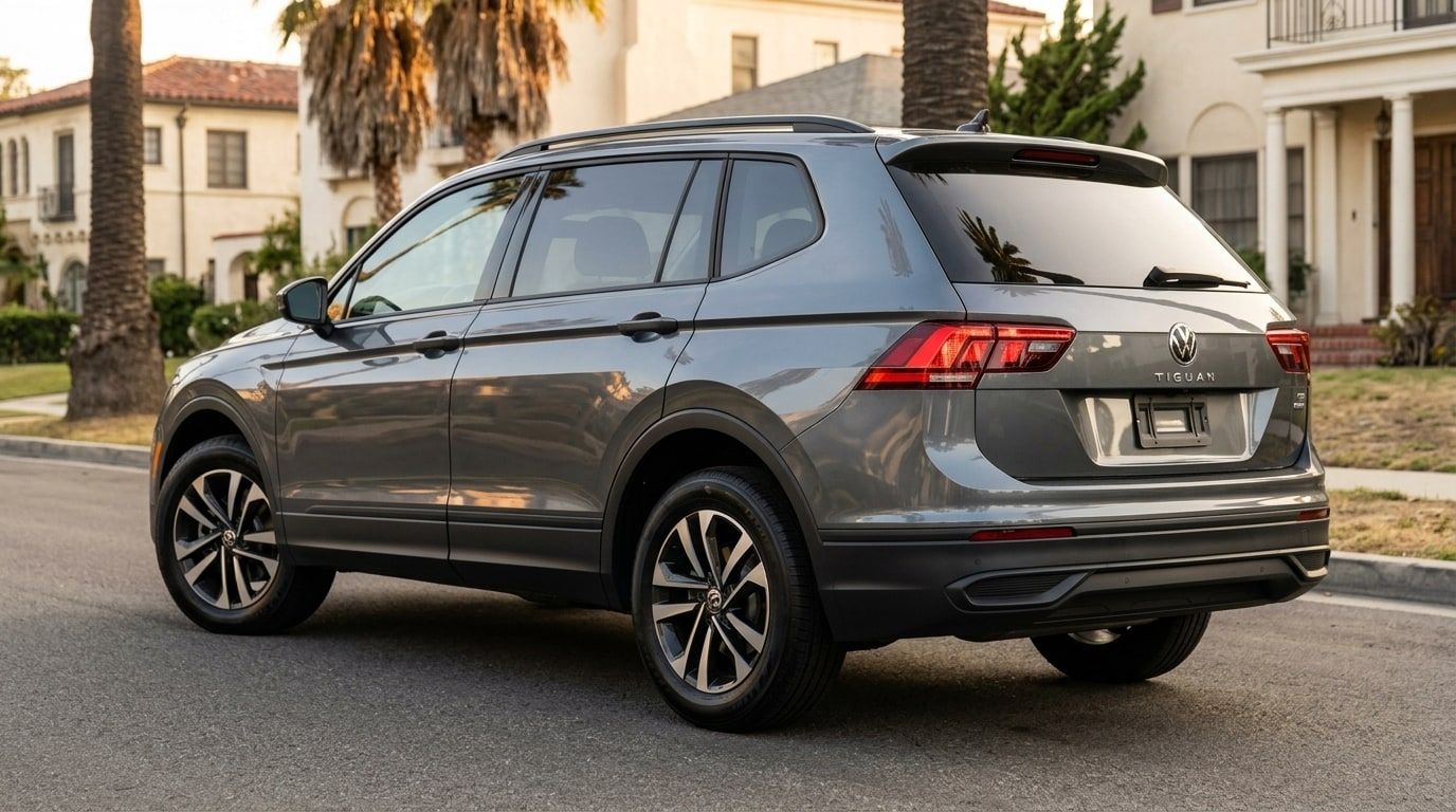 Grey Volkswagen Tiguan, photo 2 of 3