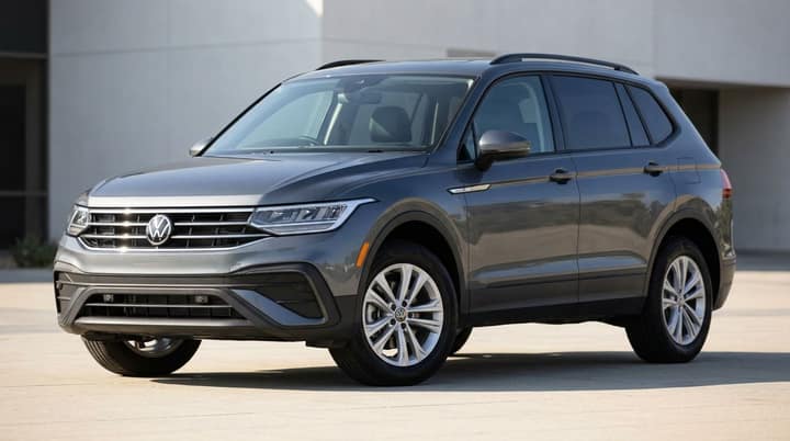 Grey Volkswagen Tiguan