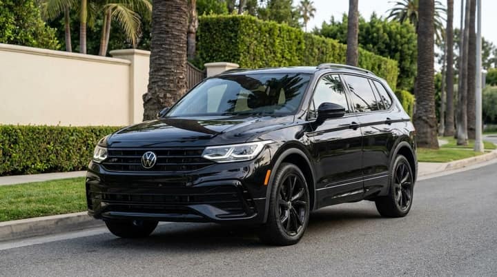 Black Volkswagen Tiguan