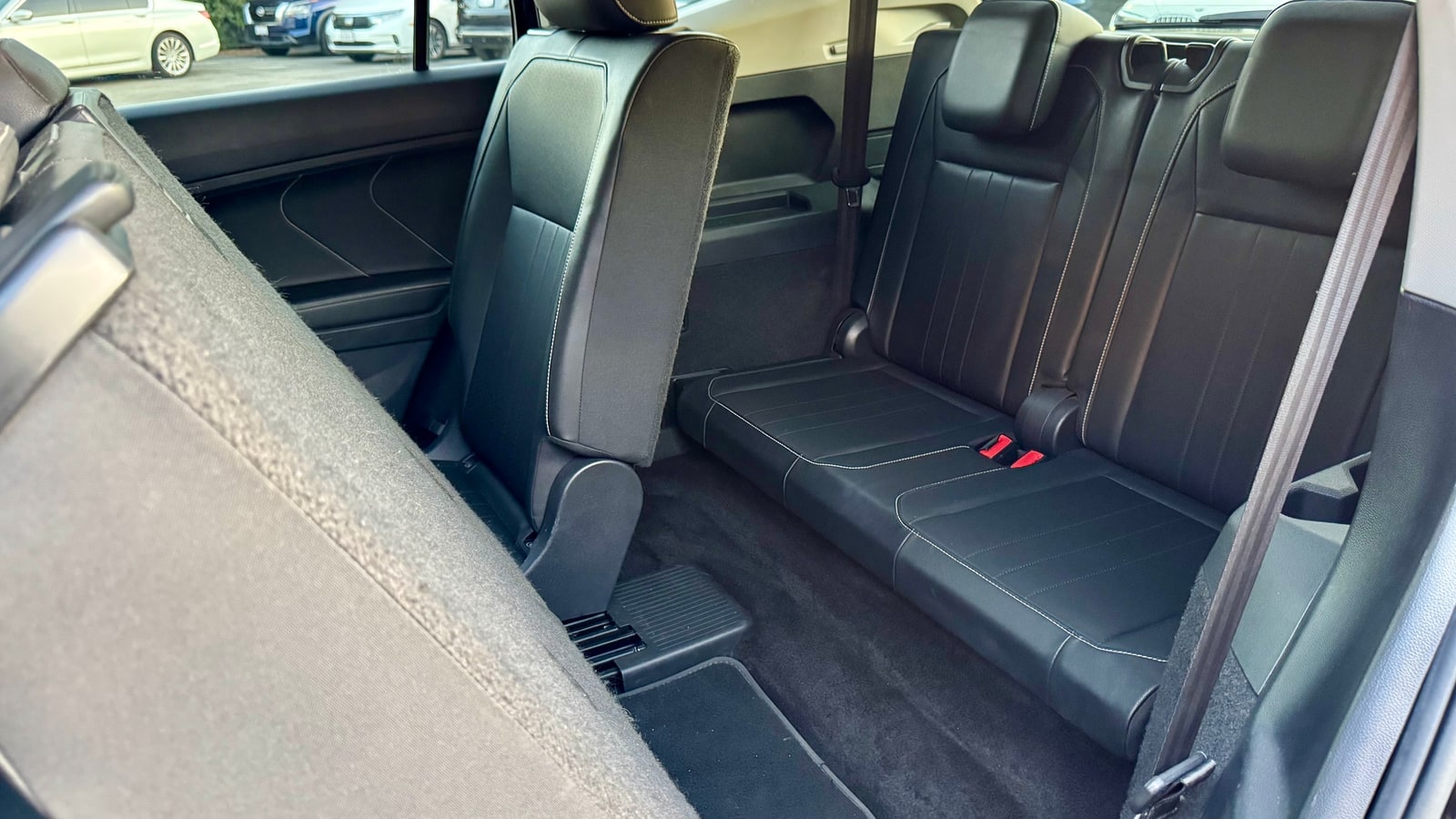 Second row of the Volkswagen Tiguan
